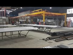 विभिन्न आकारों के एल्यूमीनियम प्रोफाइल के लिए पाउडर कोटिंग लाइन