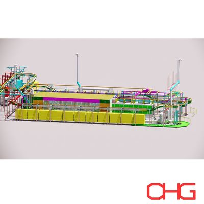 अच्छी कीमत Automatic Electrophoresis/Electrophoretic Coating Pretreatment Line ऑनलाइन