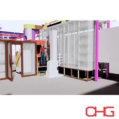 अच्छी कीमत धातु सब्सट्रेट इलेक्ट्रोस्टैटिक स्वचालित पाउडर कोटिंग लाइन के पेशेवर, टिकाऊ हार्डवेयर स्प्रेइंग उपकरण के साथ ऑनलाइन