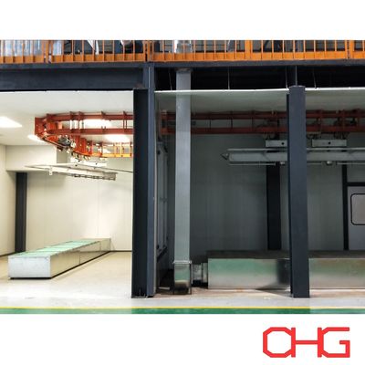 अच्छी कीमत कार्बन स्टील से बने भारी मशीनरी संरचनात्मक भागों के लिए पी एंड एफ ओवरहेड कन्वेयर सिस्टम ऑनलाइन