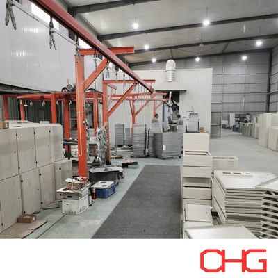 पाउडर कोटिंग के लिए मोनोरेल ओवरहेड कन्वेयर उपकरण अनुकूलित शीट धातु भाग अनुकूलन विकल्प
