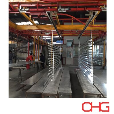 अच्छी कीमत विभिन्न आकारों के पाउडर कोटिंग उत्पादन लाइन एल्यूमीनियम प्रोफाइल अनुकूलित कोटिंग हार्डवेयर छिड़काव उपकरण ऑनलाइन