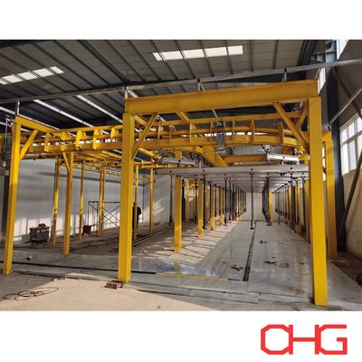 अच्छी कीमत तरल पेंटिंग लाइन डिपिंग पेंटिंग के बाद ड्रिपिंग पेंट सुखाने और प्राकृतिक शीतलन प्रक्रिया ऑनलाइन