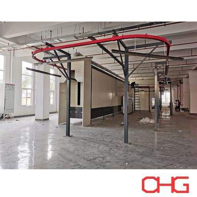 ऐक्रेलिक बोर्ड के लिए अनुकूलित पाउडर कोटिंग उत्पादन लाइन अनुकूलित और पीएलसी नियंत्रण इकाई