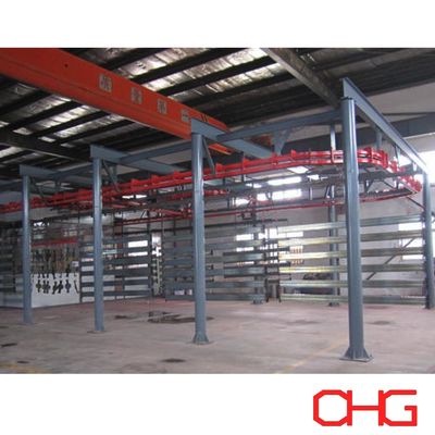 पाउडर रिकवरी सिस्टम और रंग परिवर्तन के साथ अनुकूलित पाउडर कोटिंग उत्पादन लाइन