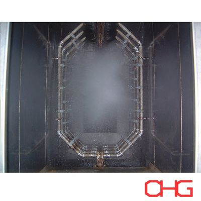 पाउडर कोटिंग में अधिकतम कोटिंग बॉन्ड ताकत और सुरक्षा के लिए विशेष प्रीट्रीटमेंट स्प्रे सिस्टम