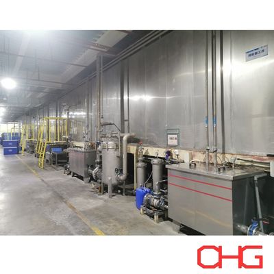 सुपरइरो पाउडर कोटिंग लाइन कोटिंग मशीन के लिए अनुकूलित प्रीट्रीटमेंट स्प्रे टनल सिस्टम