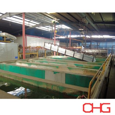 हार्डवेयर इलेक्ट्रोस्टैटिक छिड़काव उपकरण डुबकी एल्यूमीनियम प्रोफाइल के लिए पूर्व उपचार