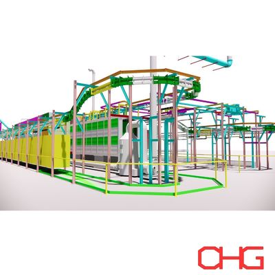 इलेक्ट्रोफोरेसिस/इलेक्ट्रोफोरेटिक केटीएल/ईपीडी कोटिंग श्रेणियाँ कोटिंग उत्पादन लाइन के लिए प्रीट्रीटमेंट लाइन