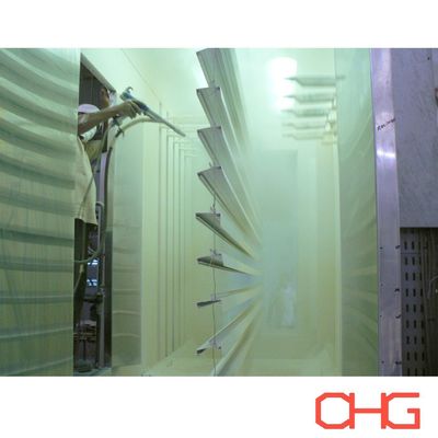 एल्यूमीनियम प्रोफाइल हार्डवेयर छिड़काव उपकरण के लिए अनुकूलन योग्य और उच्च प्रदर्शन पाउडर कोटिंग उत्पादन लाइन