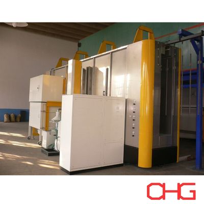 अच्छी कीमत Method Type and Automatic Stainless Steel Powder Coating Machine Spray Booth for Metal Surface Treatment ऑनलाइन