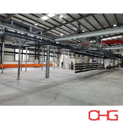 अनुकूलित कोटिंग आवश्यकताओं के लिए धातु सब्सट्रेट पाउडर कोटिंग उत्पादन लाइन