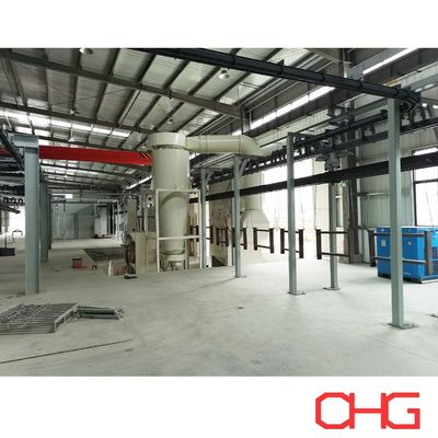 पाउडर कोटिंग उत्पादन लाइन धातु भागों के लिए कोटिंग प्रणाली अनुकूलन