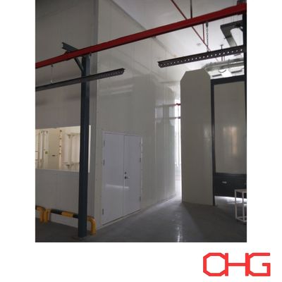 एक्रिलिक बोर्ड के लिए अनुकूलित पाउडर कोटिंग लाइन मशीन पीएलसी नियंत्रण