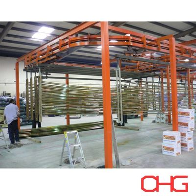 एल्यूमीनियम प्रोफाइल के लिए हमारी स्वचालित पाउडर कोटिंग लाइन के साथ अपनी कोटिंग प्रक्रिया में क्रांति लाएं