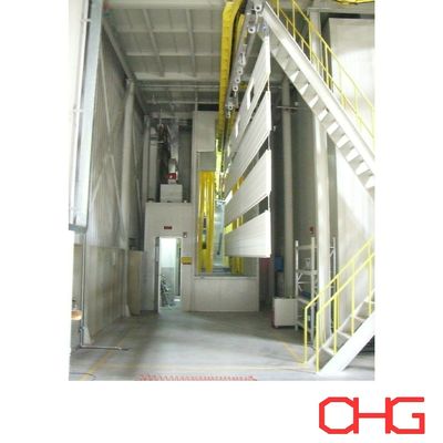 स्वचालित विधि के साथ लौह विद्युत नियंत्रण कैबिनेट पाउडर कोटिंग उपकरण