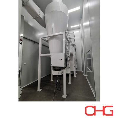 स्प्रे बूथ पाउडर कोटिंग उपकरण के लिए चक्रवात रिकवरी सिस्टम प्रोफेशनल पीएलसी कंट्रोल यूनिट