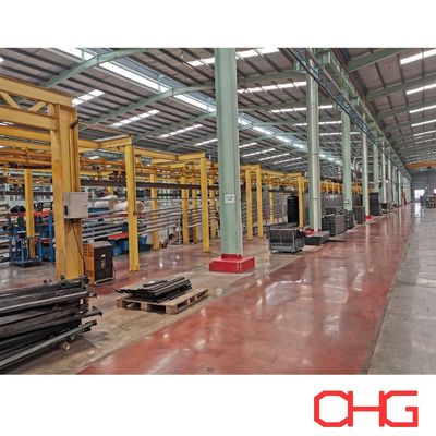 एल्यूमीनियम प्रोफाइल के लिए इलेक्ट्रोस्टैटिक पाउडर कोटिंग उपकरण पीएलसी नियंत्रण इकाई