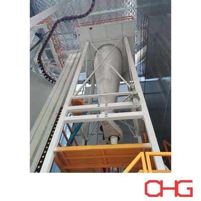 स्वचालित इलेक्ट्रोस्टैटिक पाउडर कोटिंग लाइन स्वचालित पाउडर कोटिंग सिस्टम चीन में निर्मित