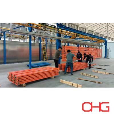 हार्डवेयर छिड़काव उपकरण पाउडर कोटिंग उपकरण सर्वश्रेष्ठ कोटिंग सिस्टम में पावर फ्री कन्वेयर के साथ