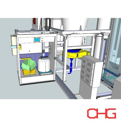 इलेक्ट्रोस्टैटिक पाउडर कोटिंग उपकरण के लिए अनुकूलन योग्य क्लोज सर्किट पाउडर आपूर्ति केंद्र