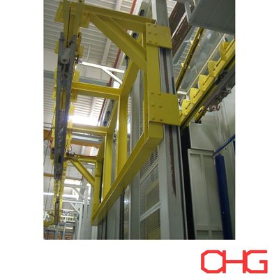 पीएलसी नियंत्रण पाउडर कोटिंग लिफ्टिंग मशीन कोटिंग उत्पादन लाइन के लिए अनुकूलन योग्य