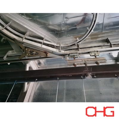 अच्छी कीमत कोटिंग उत्पादन लाइन के लिए अनुकूलित पावर और फ्री ओवरहेड कन्वेयर सिस्टम अनुकूलित गाइड उपकरण स्थापना ऑनलाइन